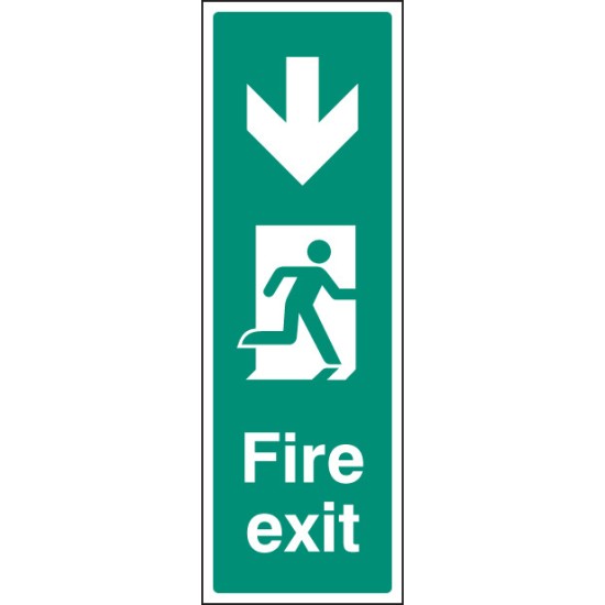 Fire Exit - Down (Portrait)