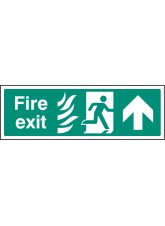 HTM Fire Exit - Arrow Up / Straight On