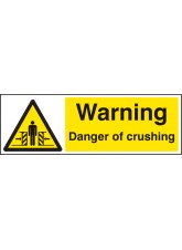Warning - Danger of Crushing