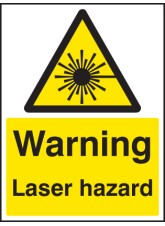 Warning - Laser Hazard