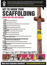 Scaffolding Inspection - Poster