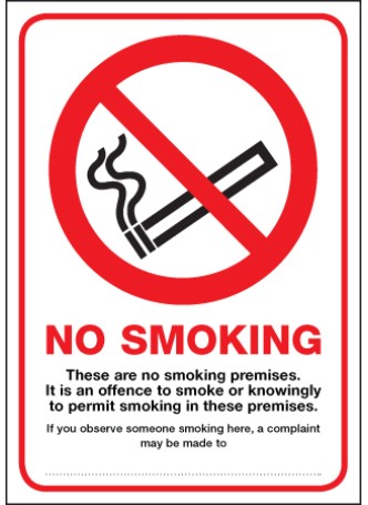 These Are No Smoking Premises - (Scotland)