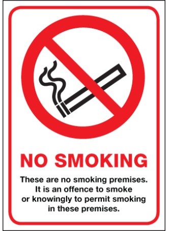No Smoking Premises - (Scotland)