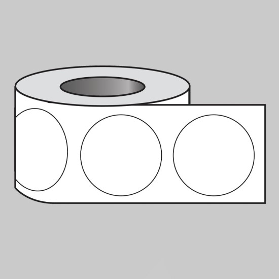 Custom Circle Roll of Labels