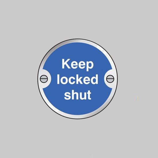 Keep Locked Shut Disc