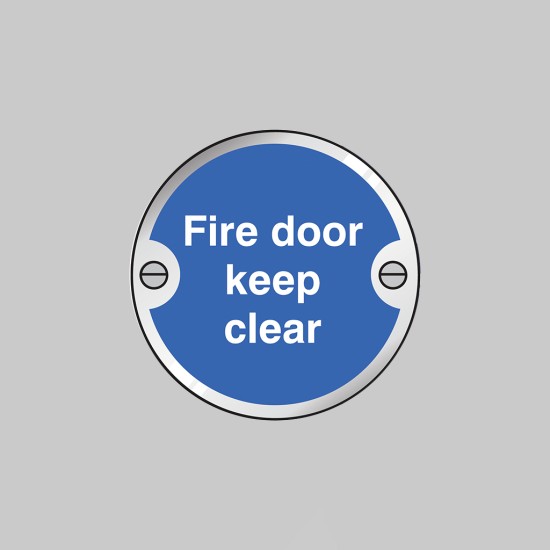 Fire Door Keep Clear Disc