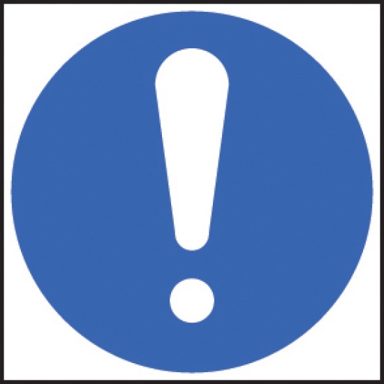 ! - Mandatory Exclamation Symbol