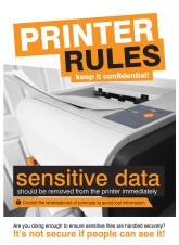 Printer Rules - Poster