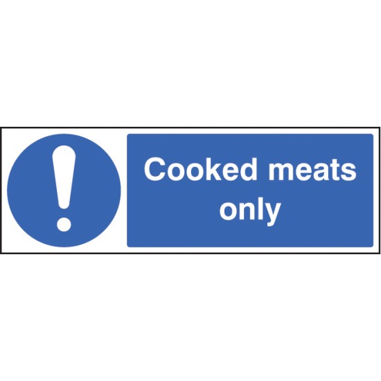 Cooked Meats Only Cooked Meats Only