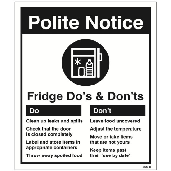 Refrigerator - Do's & Don'ts