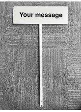 Your Message Here - Verge Sign