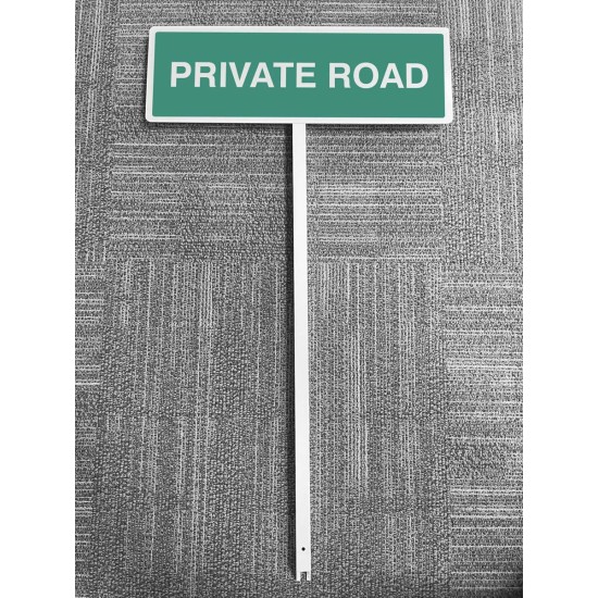 Private Road - Verge Sign