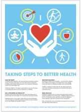 Taking Steps to Better Health - Poster
