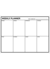 Weekly Planner - Dry Wipe Board