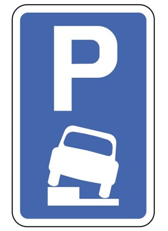 Parking Partially on Verge or Footway - Class RA1 and R2