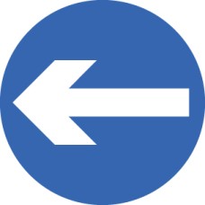 Direction Arrow Left / Right - Class R2 - Permanent 