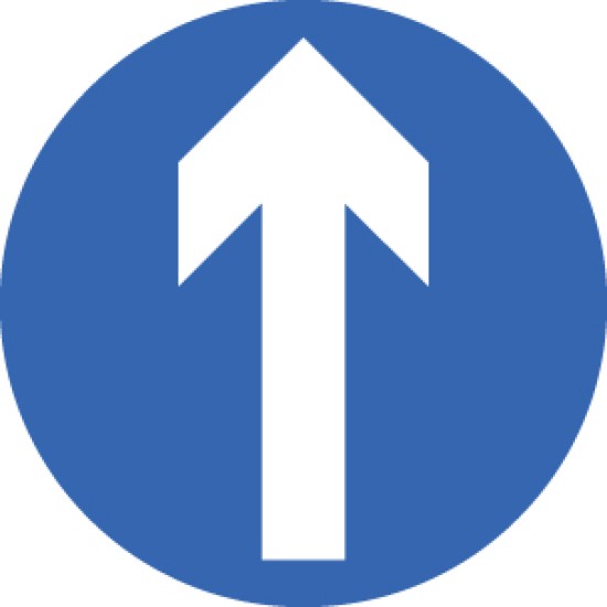 Direction Arrow Forward - Class R2 - Permanent Direction Arrow Forward - Class R2 - Permanent