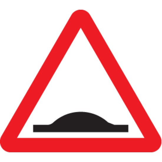 Road Hump Ahead - Class R2 - Permanent Road Hump Ahead - Class R2 - Permanent