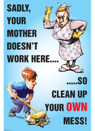 Your Mother Doesn't Work Here - Poster