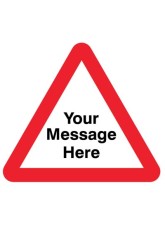 Your Message Here - Class RA1 - Triangle - Temporary