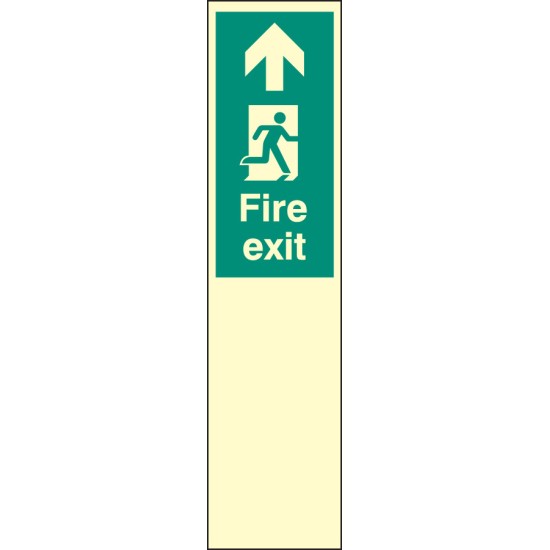 Door Plate - Fire Exit Straight On Door Plate - Fire Exit Straight On