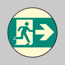Emergency Exit - Right - Floor Marker