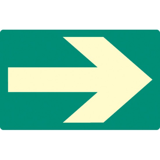 Rectangular - Photoluminescent Floor Marker (Glow in the Dark)