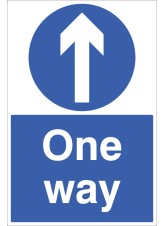 One Way - Floor Graphic