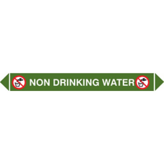 Non Drinking Water - Flow Marker (Pack of 5)