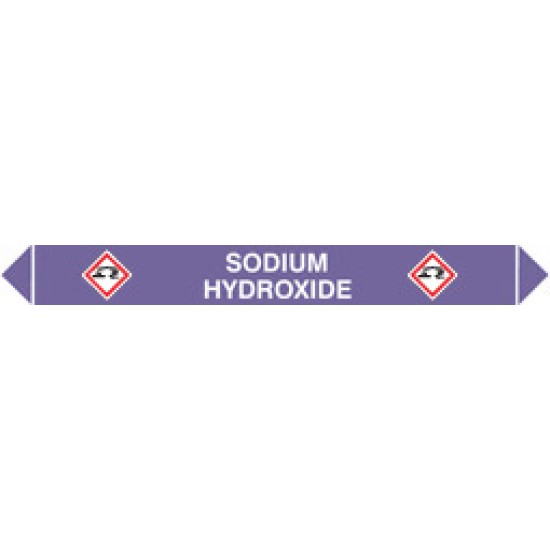 Sodium Hydroxide - Flow Marker (Pack of 5)