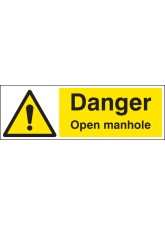 Danger - Open Manhole