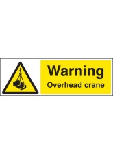 Warning - Overhead Crane