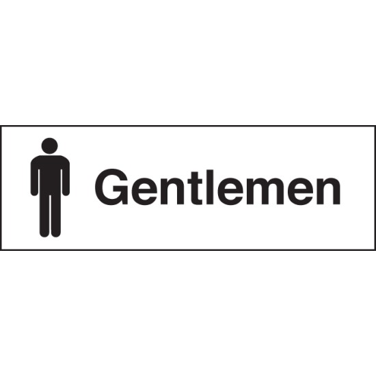 Gentlemen (Male Symbol) Gentlemen (Male Symbol)