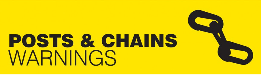 Warning Posts, Chains and Barriers