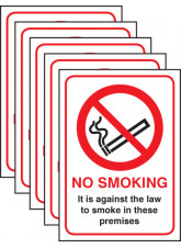 5xNo Smoking - (England and Northern Ireland)