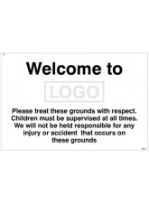 Welcome to (Logo) Please Treat these Grounds with Respect