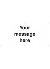 Design Your Own - Banner with Eyelets - 1270 x 1270mm