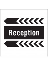 Reception - Arrow Left - Site Saver Sign