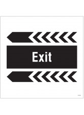 Exit - Arrow Left - Site Saver Sign