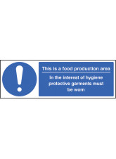Food Production Area PPE Garments Must be Worn