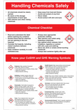 Handling Chemicals Safely - Poster