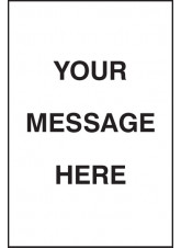 Your Message Here - Floor Graphic