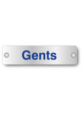 Gents - Visual Impact - Aluminium Door Sign