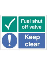 Fuel Shut Off Valve Keep Clear