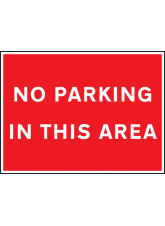 No Parking in this Area