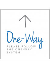 One Way - Arrow Up - Floor Graphic